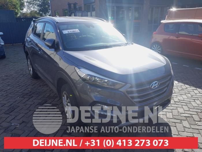 Hyundai Tucson 1.6 GDi 16V 2WD Sloopvoertuig (2018, Grijs)