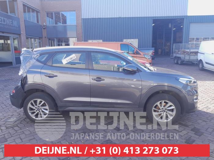 Hyundai Tucson 1.6 GDi 16V 2WD Sloopvoertuig (2018, Grijs)