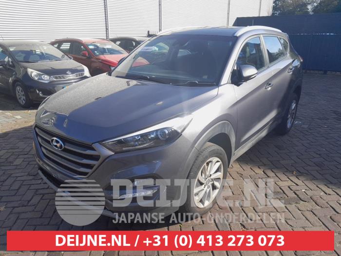 Hyundai Tucson 1.6 GDi 16V 2WD Sloopvoertuig (2018, Grijs)