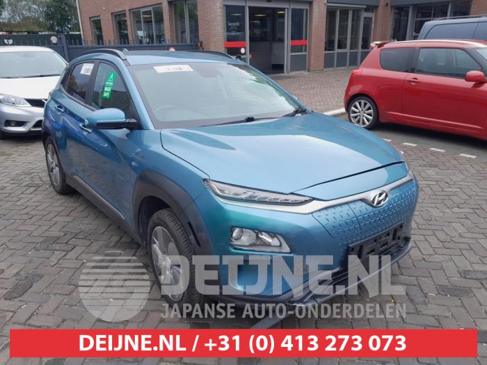 Hyundai Kona 64 kWh Sloopvoertuig (2020, Blauw)