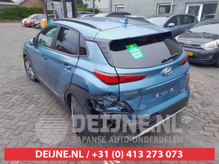 Hyundai Kona 64 kWh Sloopvoertuig (2020, Blauw)