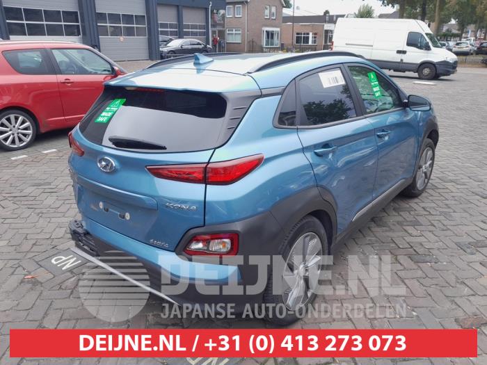 Hyundai Kona 64 kWh Sloopvoertuig (2020, Blauw)