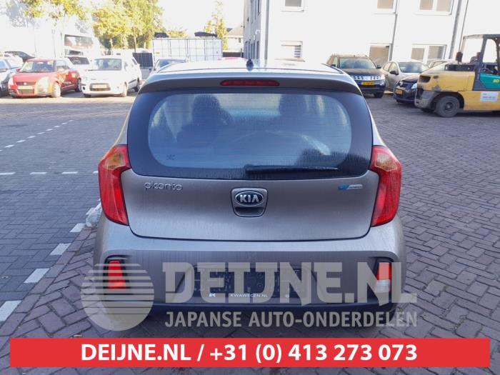 Kia Picanto 1.0 12V Sloopvoertuig (2015, Grijs)