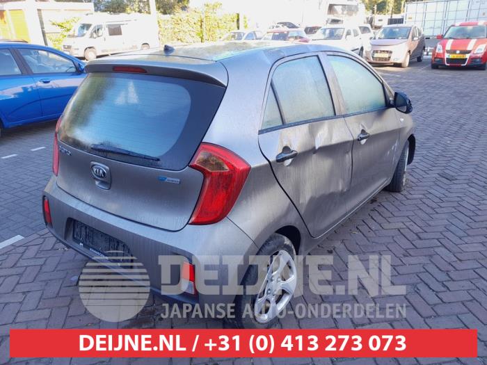 Kia Picanto 1.0 12V Sloopvoertuig (2015, Grijs)