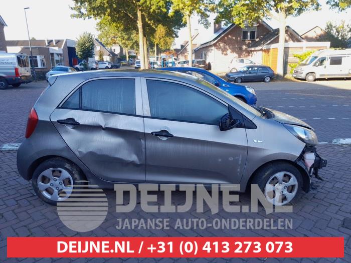 Kia Picanto 1.0 12V Sloopvoertuig (2015, Grijs)