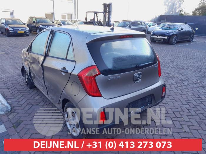 Kia Picanto 1.0 12V Sloopvoertuig (2015, Grijs)
