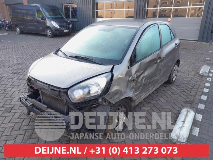 Kia Picanto 1.0 12V Sloopvoertuig (2015, Grijs)