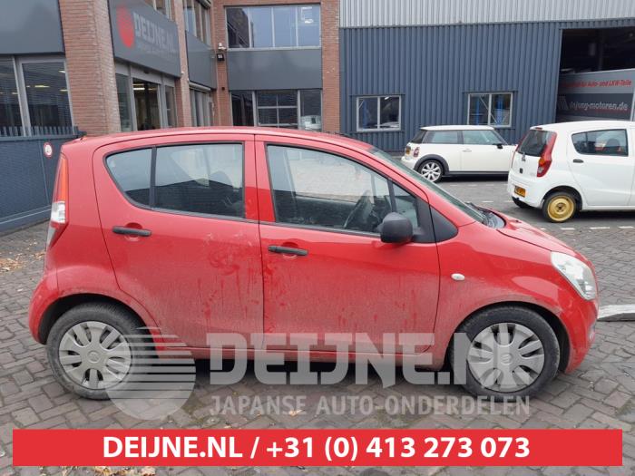 Suzuki Splash 1.0 12V Sloopvoertuig (2008, Rood)