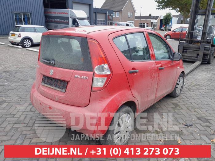 Suzuki Splash 1.0 12V Sloopvoertuig (2008, Rood)