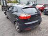 Kia Rio III 1.2 CVVT 16V Schadevoertuig (2012, Zwart)