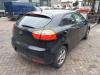 Kia Rio III 1.2 CVVT 16V Schadevoertuig (2012, Zwart)