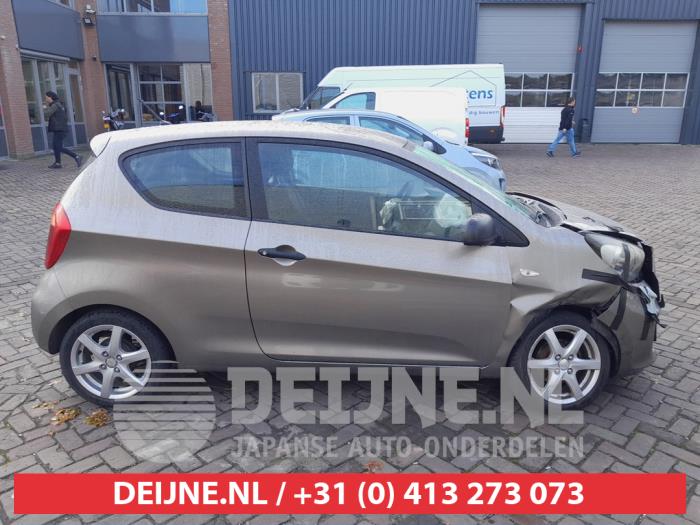 Kia Picanto 1.0 12V Sloopvoertuig (2013, Grijs)