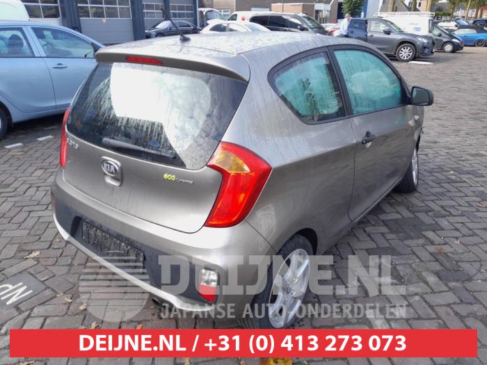 Kia Picanto 1.0 12V Sloopvoertuig (2013, Grijs)