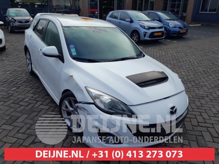 Mazda 3 Sport 2.3i MPS Turbo 16V Sloopvoertuig (2012, Wit)