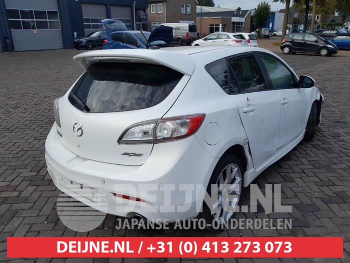 Mazda 3 Sport 2.3i MPS Turbo 16V Sloopvoertuig (2012, Wit)
