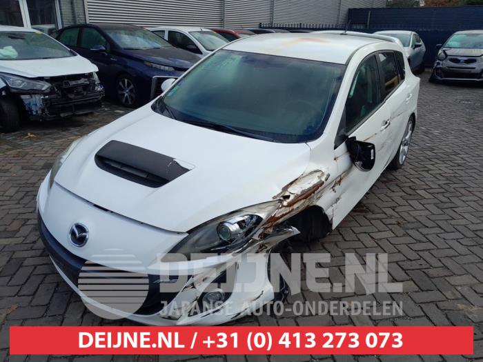 Mazda 3 Sport 2.3i MPS Turbo 16V Sloopvoertuig (2012, Wit)