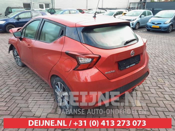 Nissan Micra 0.9 IG-T 12V Sloopvoertuig (2017, Rood)