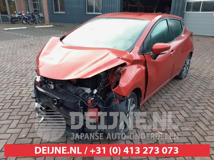 Nissan Micra 0.9 IG-T 12V Sloopvoertuig (2017, Rood)