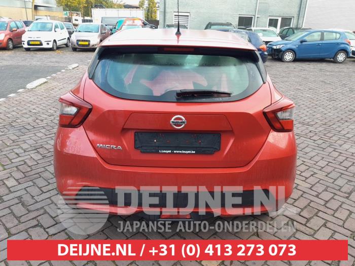 Nissan Micra 0.9 IG-T 12V Sloopvoertuig (2017, Rood)