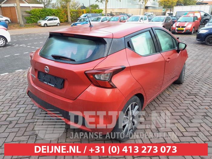 Nissan Micra 0.9 IG-T 12V Sloopvoertuig (2017, Rood)