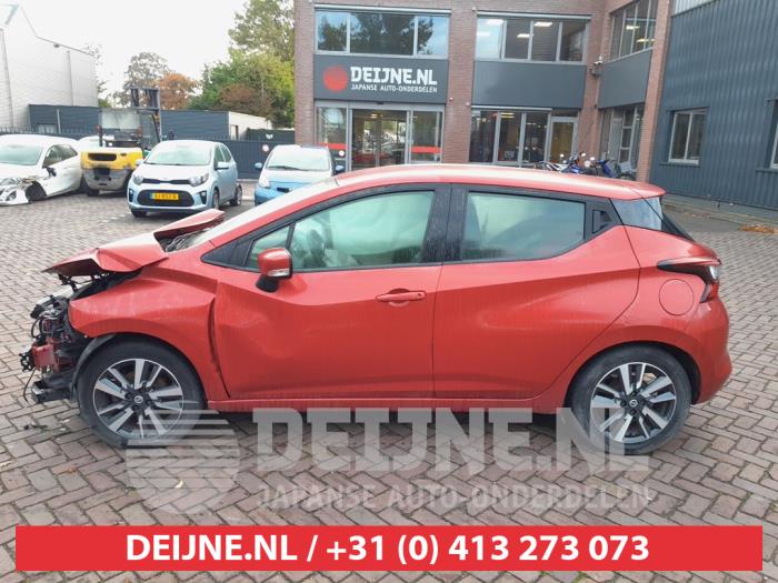 Nissan Micra 0.9 IG-T 12V Sloopvoertuig (2017, Rood)