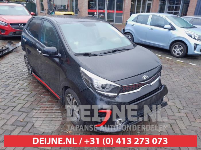Kia Picanto 1.0 12V Sloopvoertuig (2020, Zwart)