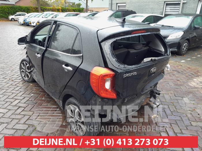 Kia Picanto 1.0 12V Sloopvoertuig (2020, Zwart)
