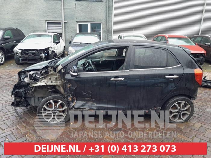 Kia Picanto 1.0 12V Sloopvoertuig (2020, Zwart)