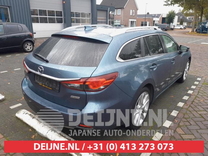 Mazda 6 SportBreak 2.2 SkyActiv-D 175 16V Sloopvoertuig (2013, Blauw)