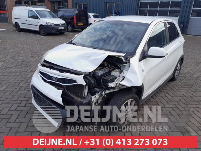 Kia Picanto 1.2 16V Sloopvoertuig (2013, Wit)