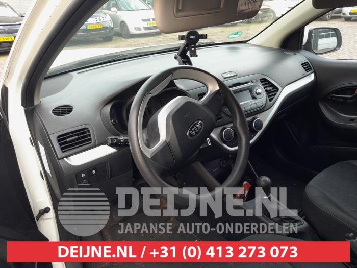 Kia Picanto 1.2 16V Sloopvoertuig (2013, Wit)