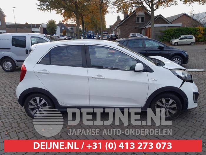 Kia Picanto 1.2 16V Sloopvoertuig (2013, Wit)
