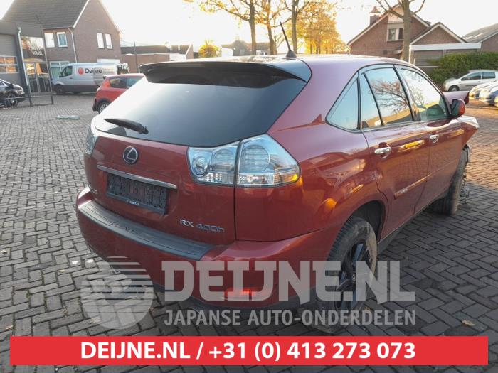 Lexus RX 400h V6 24V VVT-i 4x4 Sloopvoertuig (2008, Rood)