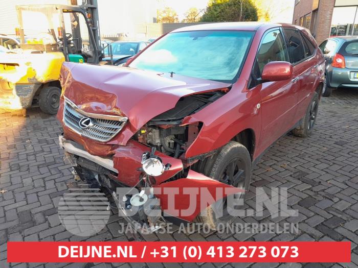 Lexus RX 400h V6 24V VVT-i 4x4 Sloopvoertuig (2008, Rood)
