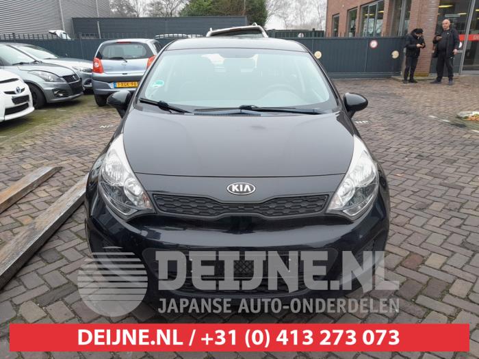 Kia Rio III 1.2 CVVT 16V Sloopvoertuig (2014, Zwart)