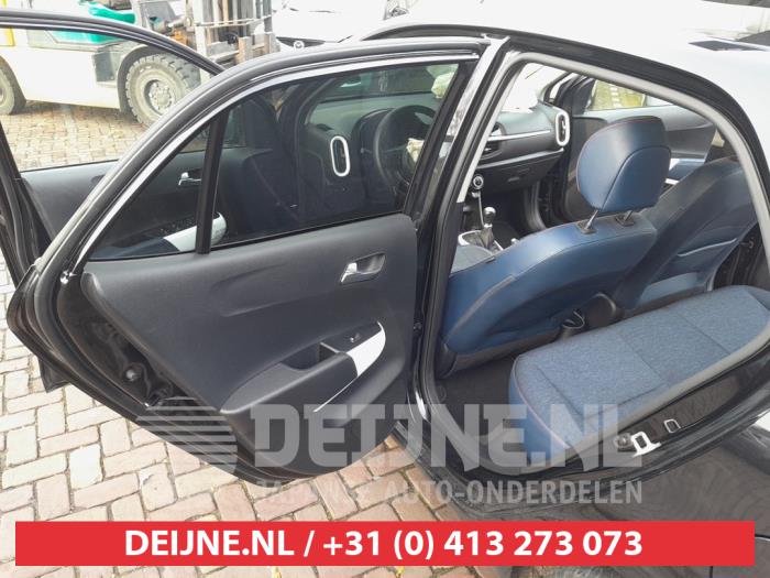 Kia Picanto 1.0 12V Sloopvoertuig (2018, Zwart)