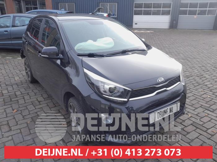 Kia Picanto 1.0 12V Sloopvoertuig (2018, Zwart)