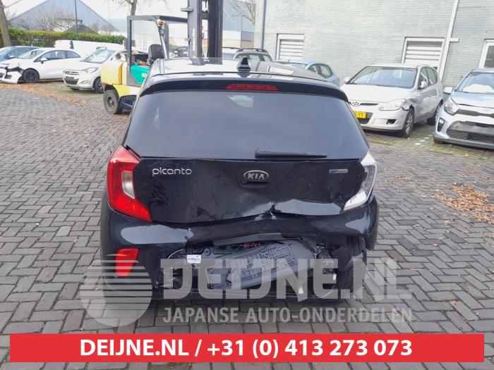 Kia Picanto 1.0 12V Sloopvoertuig (2018, Zwart)