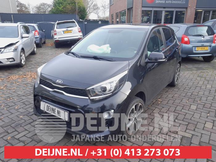 Kia Picanto 1.0 12V Sloopvoertuig (2018, Zwart)
