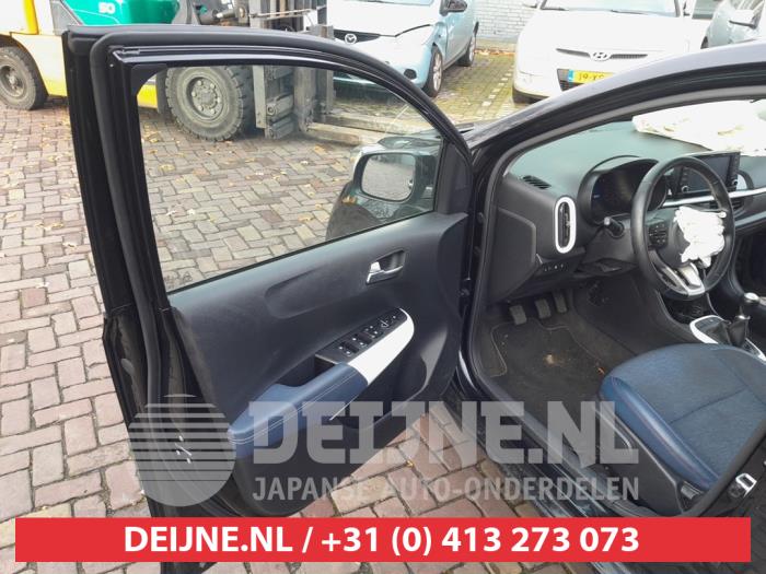 Kia Picanto 1.0 12V Sloopvoertuig (2018, Zwart)