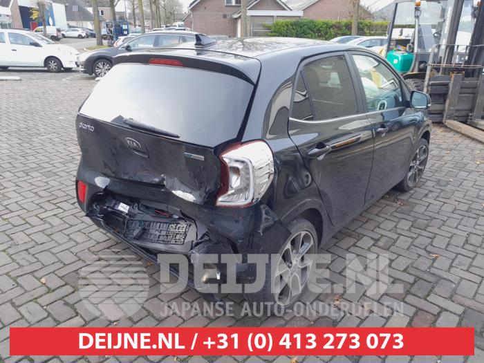 Kia Picanto 1.0 12V Sloopvoertuig (2018, Zwart)