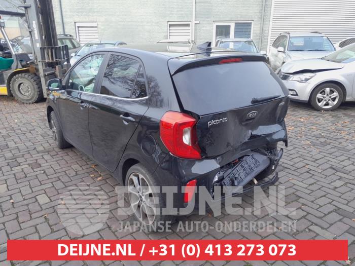 Kia Picanto 1.0 12V Sloopvoertuig (2018, Zwart)