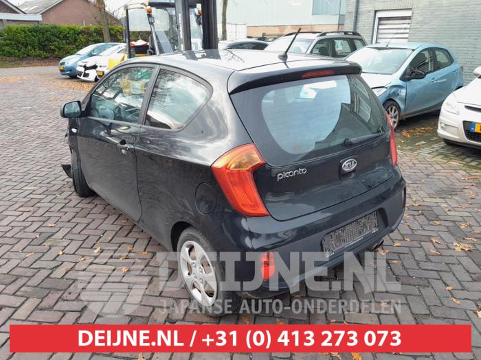 Kia Picanto 1.2 16V Sloopvoertuig (2011, Zwart)