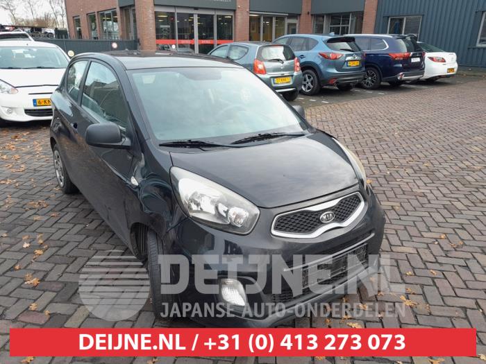 Kia Picanto 1.2 16V Sloopvoertuig (2011, Zwart)