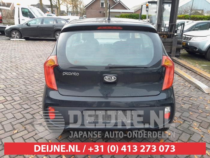 Kia Picanto 1.2 16V Sloopvoertuig (2011, Zwart)
