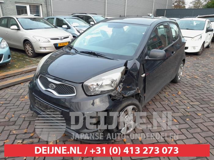 Kia Picanto 1.2 16V Sloopvoertuig (2011, Zwart)