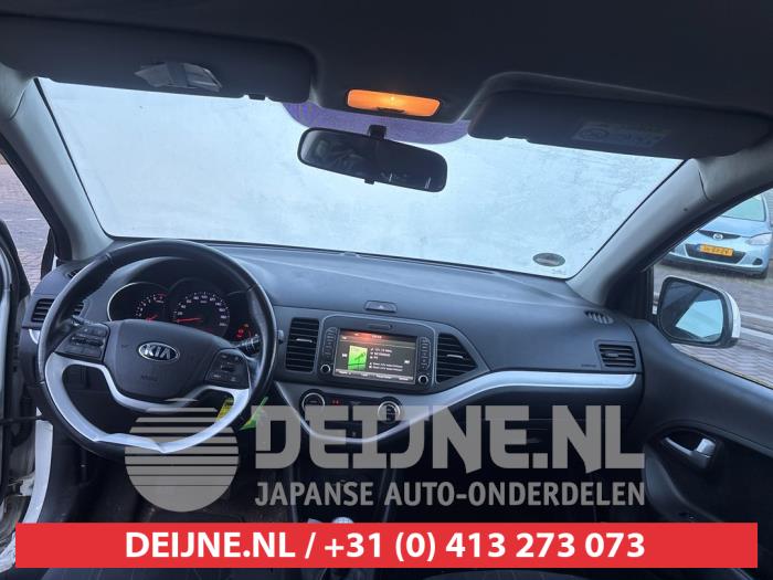 Kia Picanto 1.0 12V Sloopvoertuig (2016, Wit)