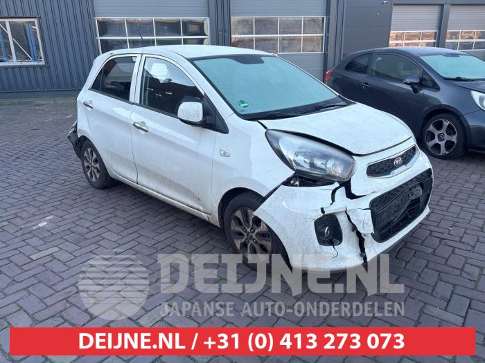 Kia Picanto 1.0 12V Sloopvoertuig (2016, Wit)