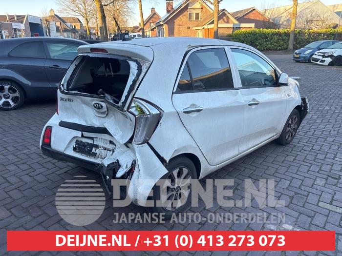 Kia Picanto 1.0 12V Sloopvoertuig (2016, Wit)