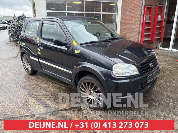 Suzuki Ignis 1.5 16V Sport Sloopvoertuig (2004, Zwart)